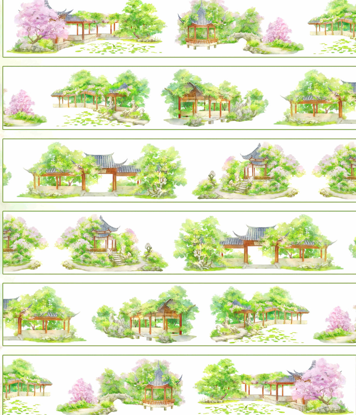 Grove pavilion design, roll view