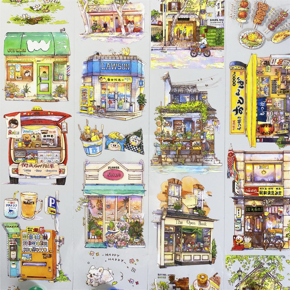Street Corner Life PET Tape - Shroomi