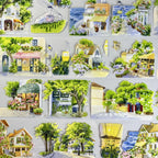 Summer Town Street View PET Tape - Shroomi