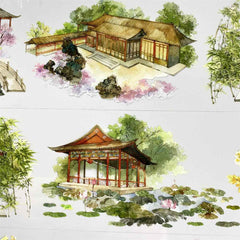 Tranquil Pavilion PET Tape - Shroomi