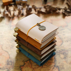 Traveler Mini Diary & Daily Planner, Mini Refillable Journal - Shroomi