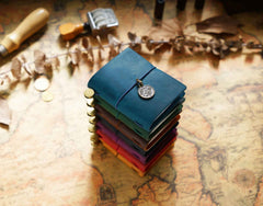 Traveler Mini Diary & Daily Planner, Mini Refillable Journal - Shroomi