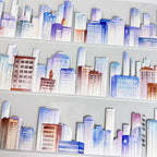Urban Skyline PET Tape - Shroomi