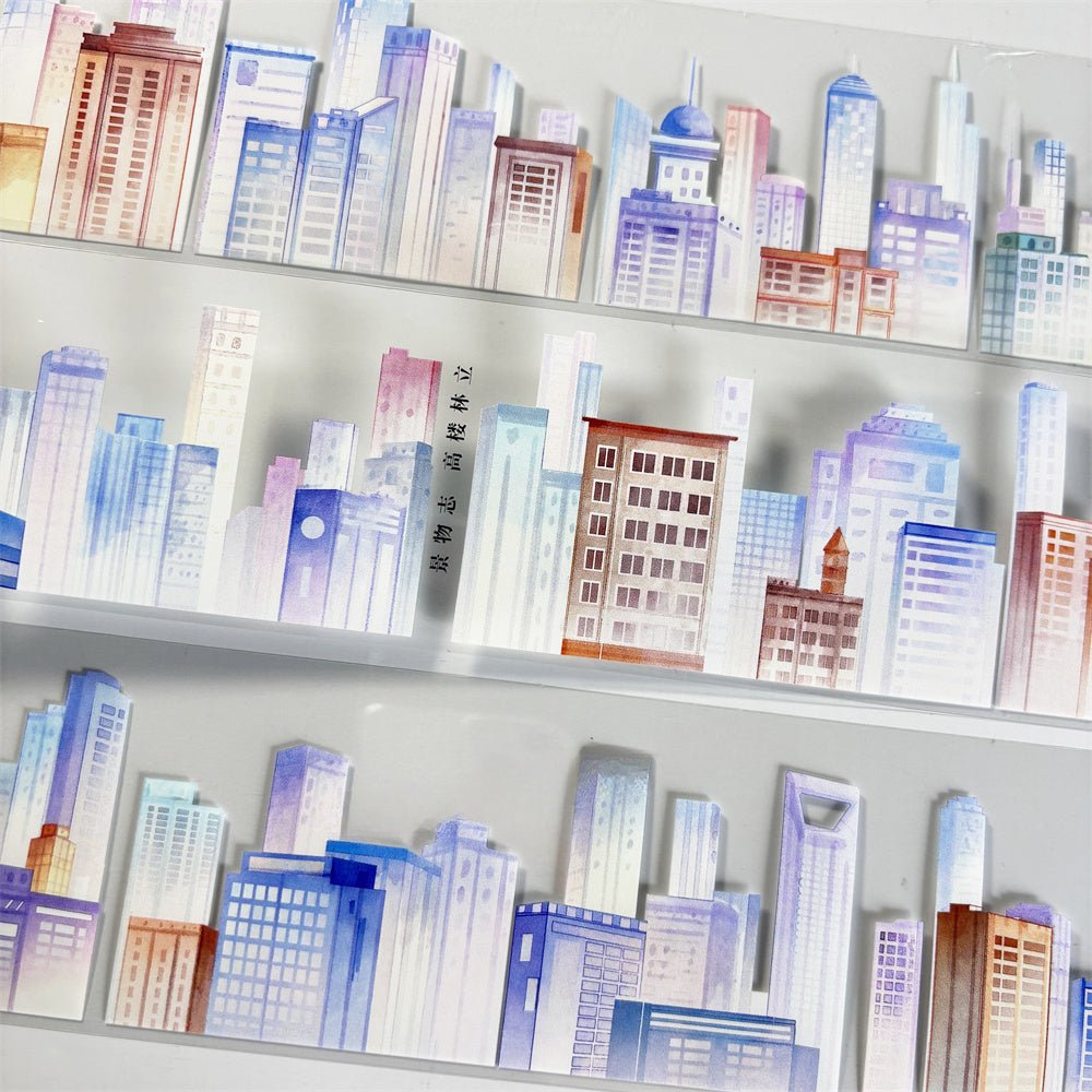 Urban Skyline PET Tape - Shroomi