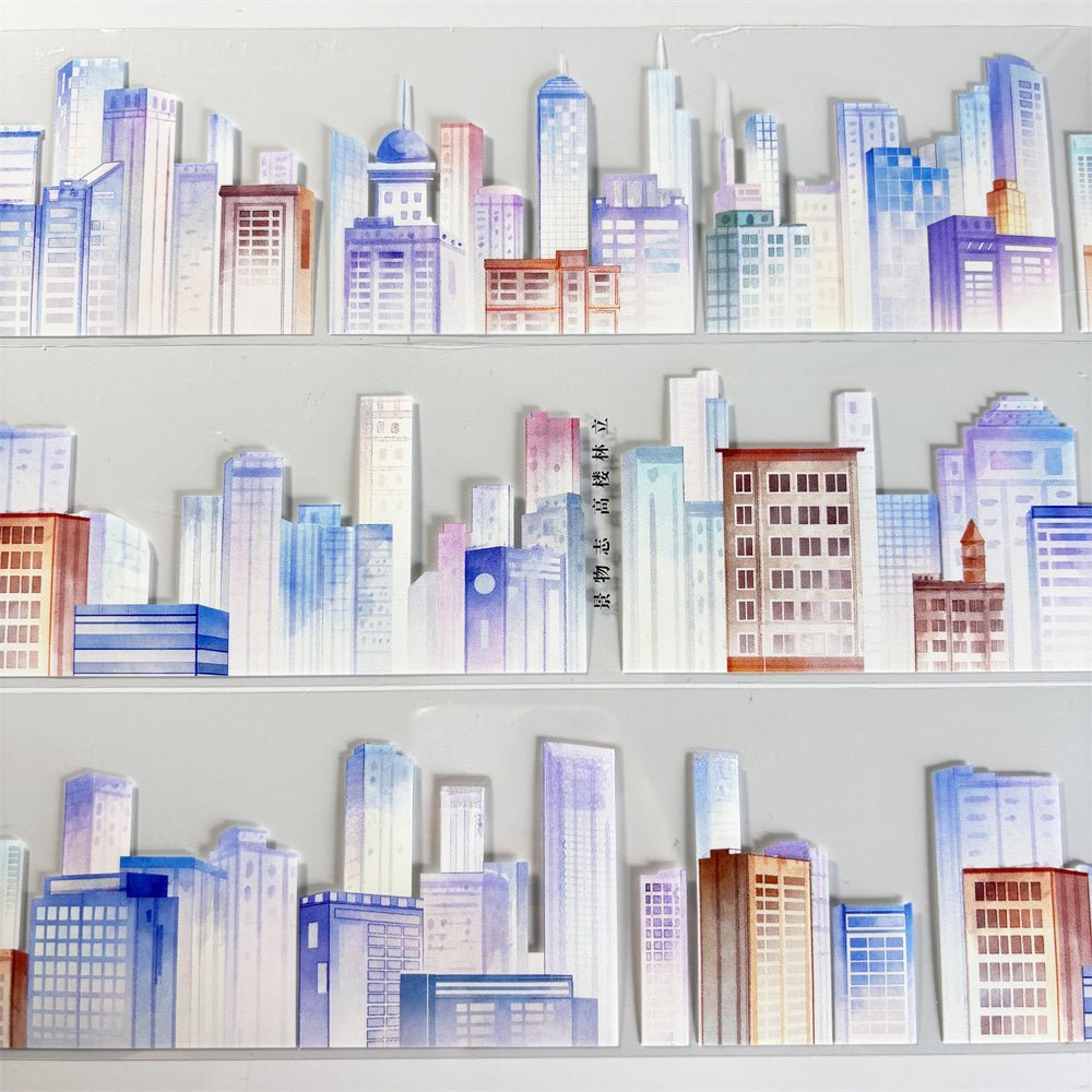 Urban Skyline PET Tape - Shroomi
