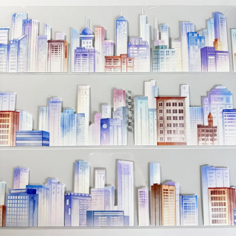 Urban Skyline PET Tape - Shroomi