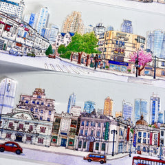 Urban Streetscape PET Tapes - Shroomi