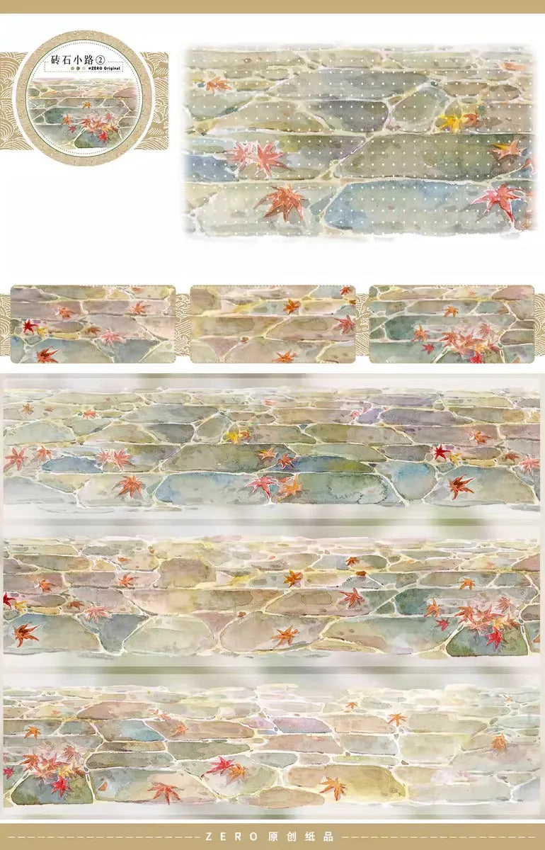 Wall & Stone Ground Decorative Tape Collection (Limited · No Restock)